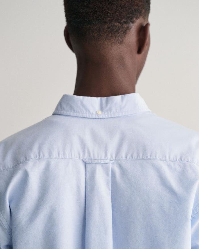 Regular Fit Oxford Shirt in Light Blue