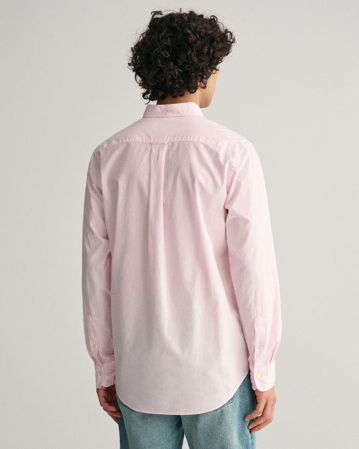 Regular Fit Poplin Shirt in Pink