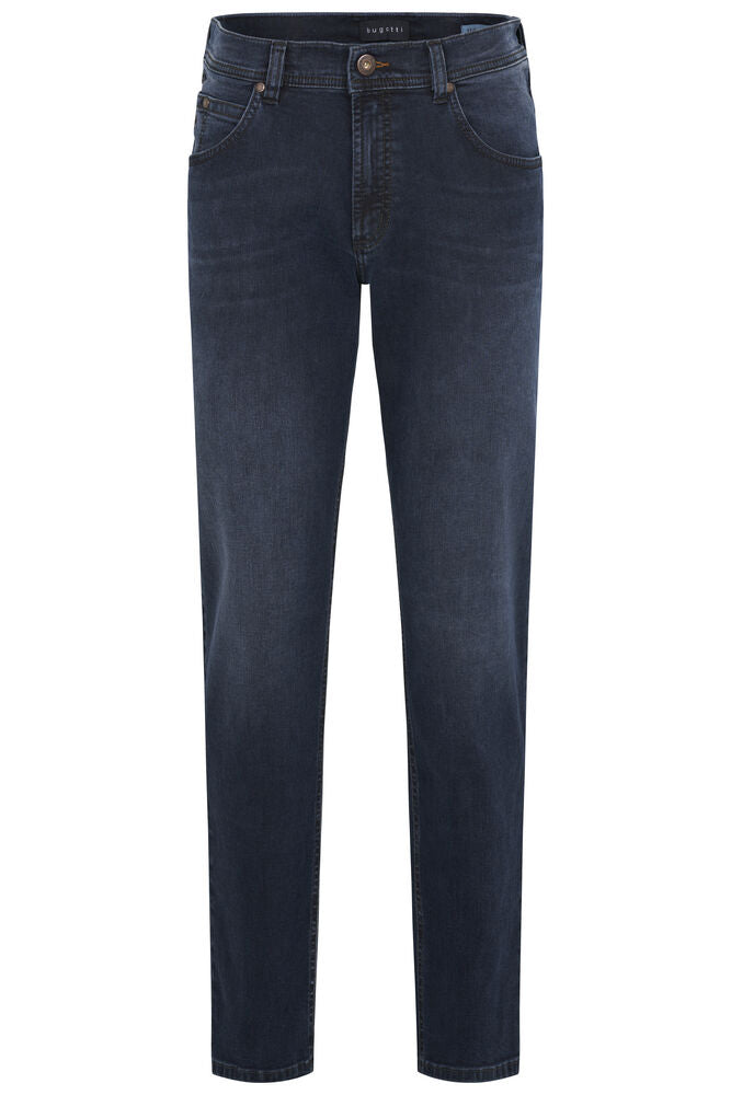 Regular Fit Straight Jeans in Navy