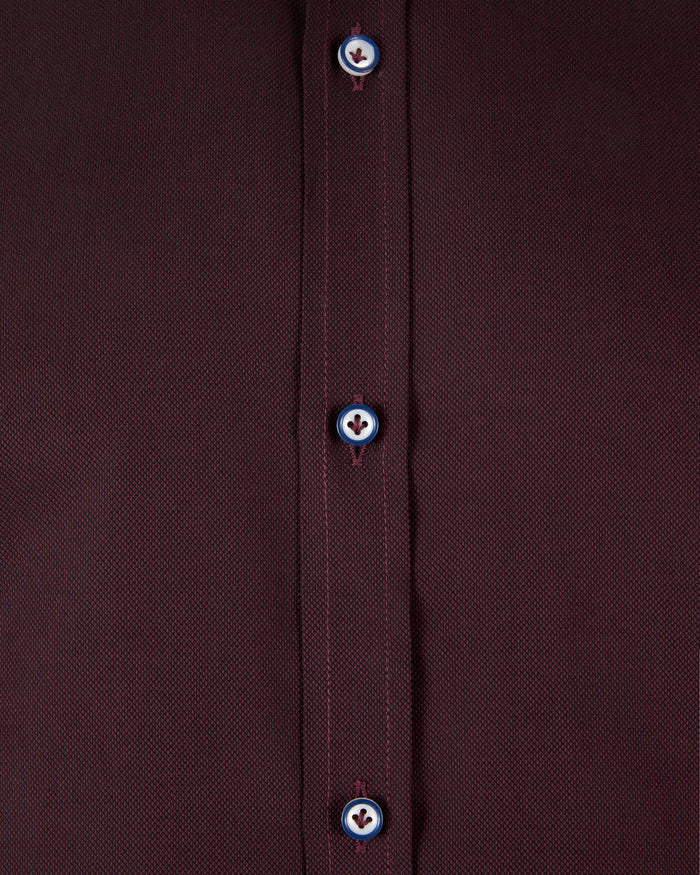 Rhine Shirt in Burgendy