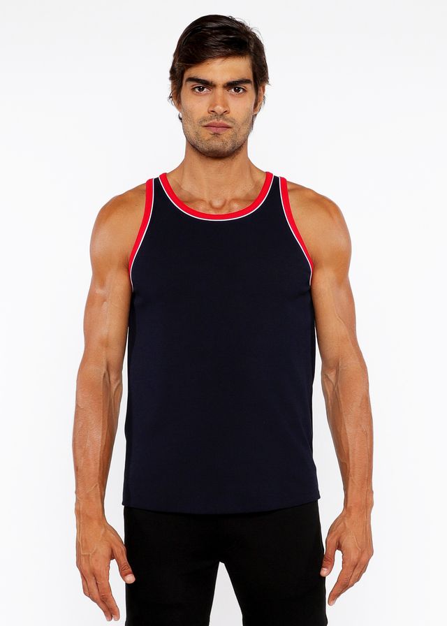 RIB STRETCH RINGER TANK W/ PIPING DETAIL