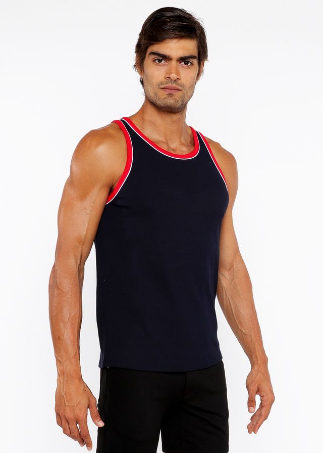 RIB STRETCH RINGER TANK W/ PIPING DETAIL