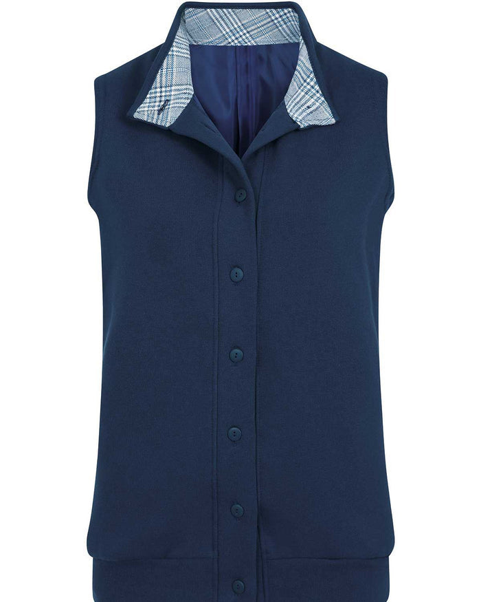 Rimini Leisure Gilet - Navy - Image 2 - The Classic Boutique