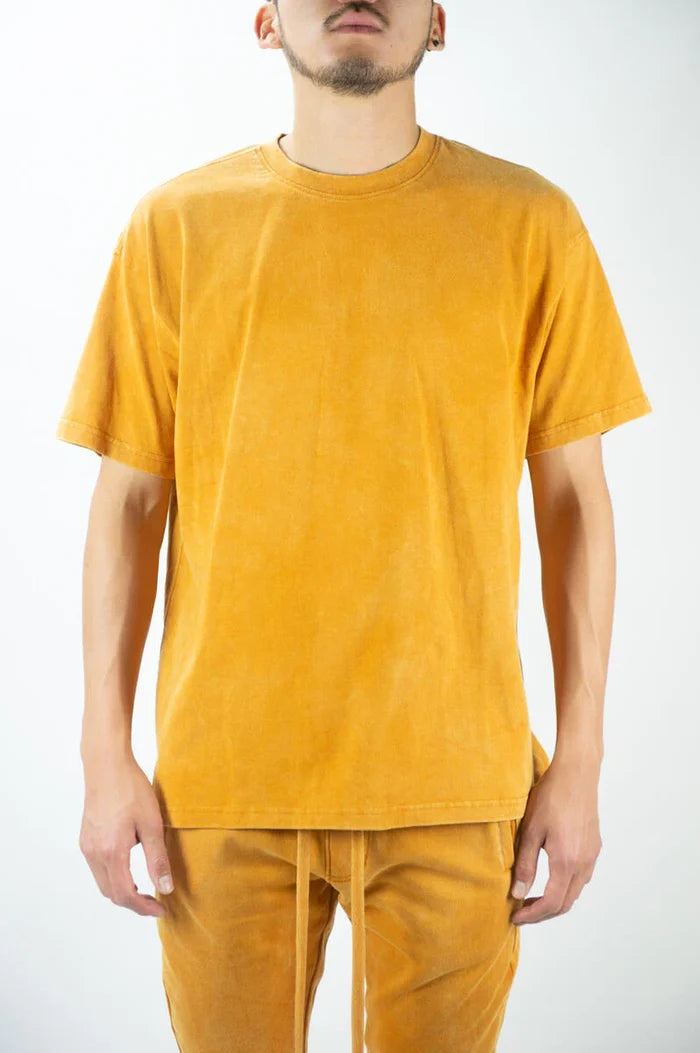 Ring Spun Dropped Shoulder Tee, men's casual t-shirt with relaxed fit, soft cotton fabric and dropped shoulder design.