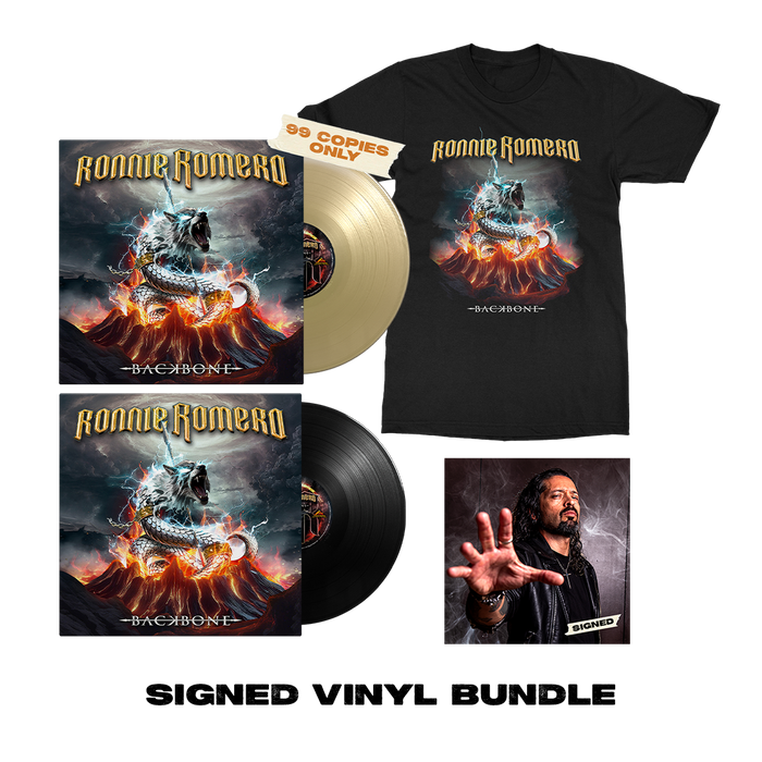 Ronnie Romero - Backbone - Signed Vinyl Bundle