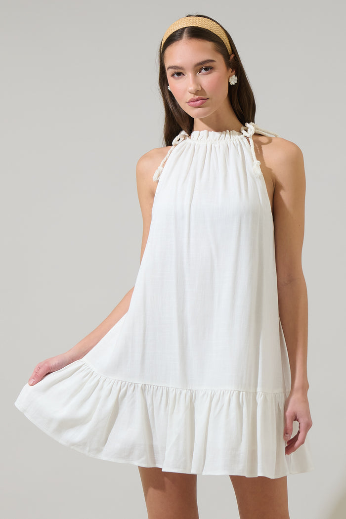 Rumba Halter Mini Dress