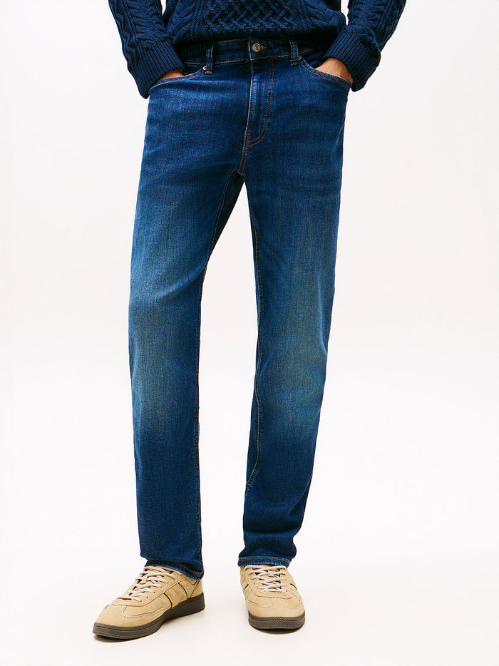 Ryan Faded Slim Straight Leg Jeans in Dark