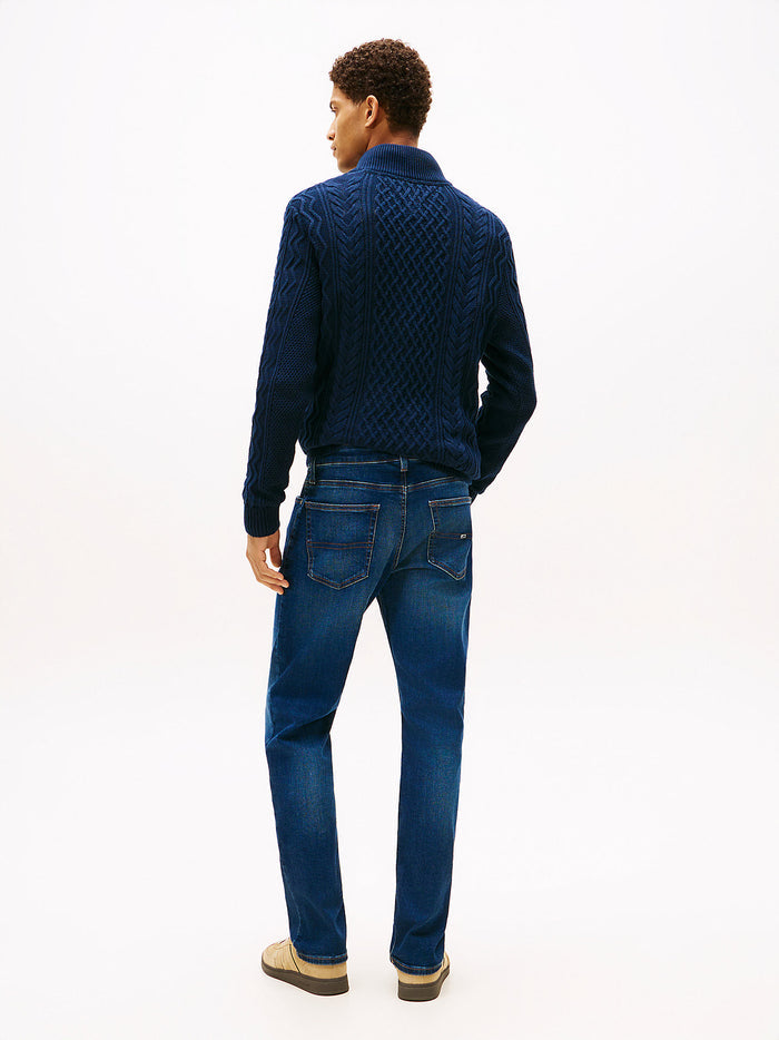 Ryan Faded Slim Straight Leg Jeans in Dark