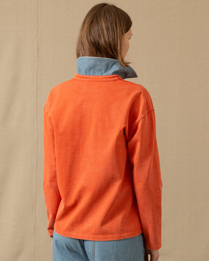 Salt Washed Inlet in Burnt Orange