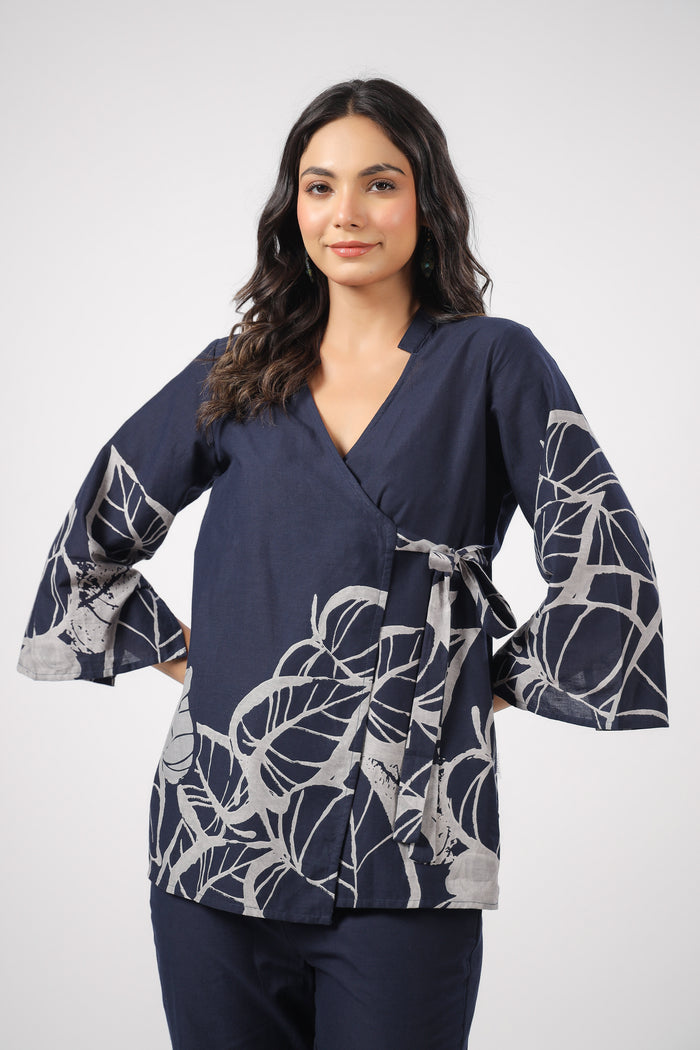 Serene Palm Cotton Co-ord Set