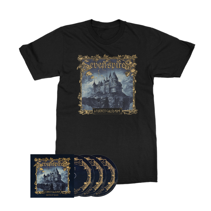 Seven Spires - A Fortress Called Home (Master Key Edition) - CD Merch Bundle