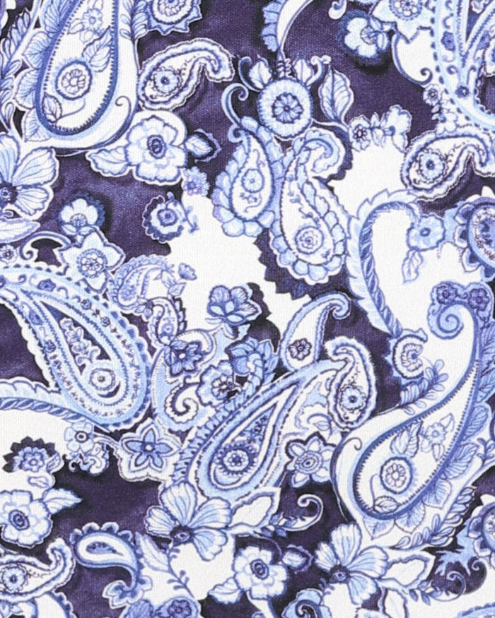 Sherrie Patterned Cotton Short Sleeved Polo Top - Image 3 - The Classic Boutique