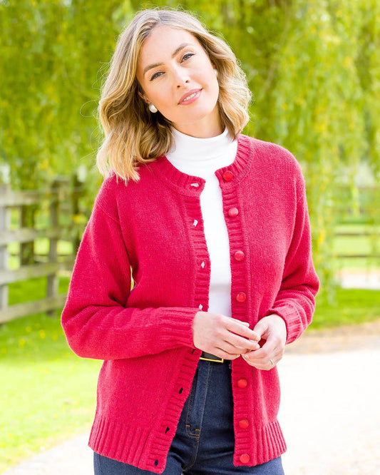 Shetland Cardigans - Poppy - The Classic Boutique