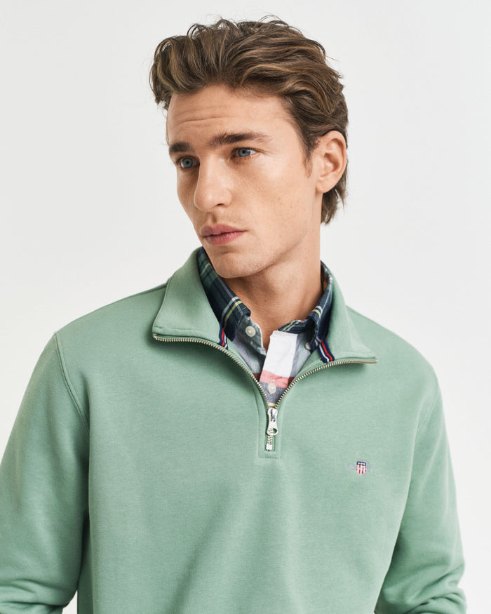 Shield Half-Zip Sweatshirt in Kalamata