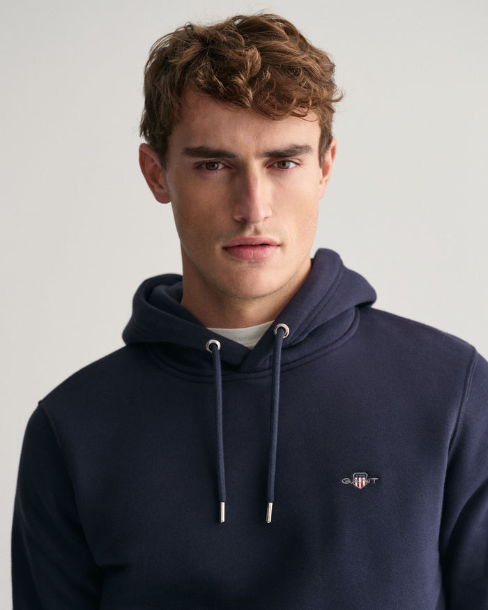 Shield Hoodie in Evening Blue