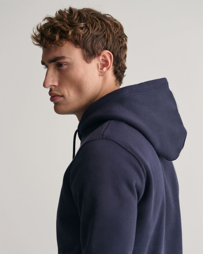 Shield Hoodie in Evening Blue