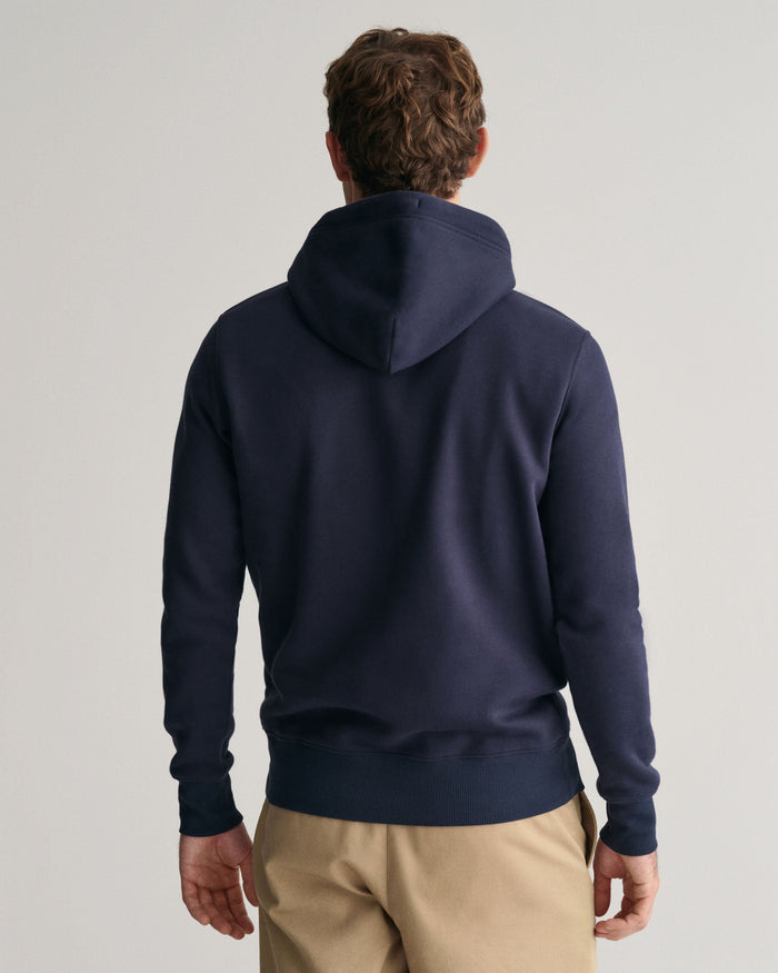 Shield Hoodie in Evening Blue