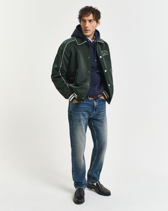 Shield Hoodie in Navy