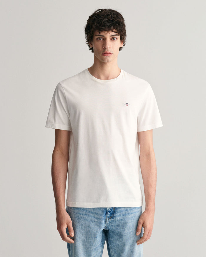 Shield T-Shirt in White