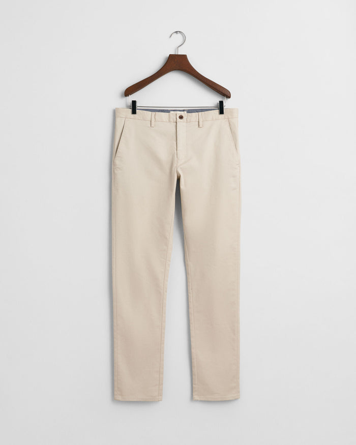 Slim Fit Chinos in Putty