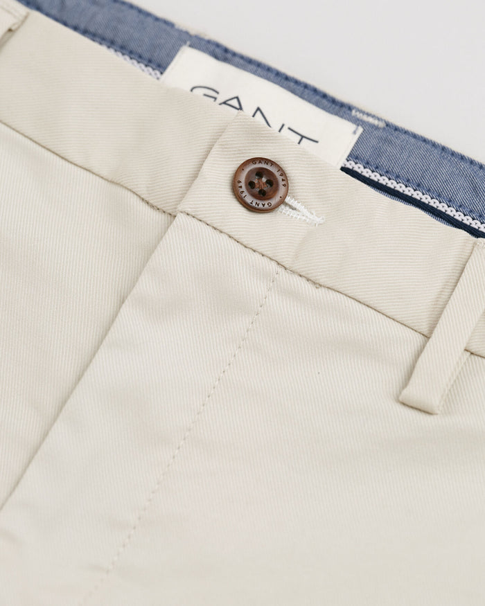 Slim Fit Chinos in Putty