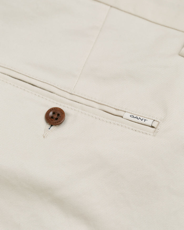 Slim Fit Chinos in Putty
