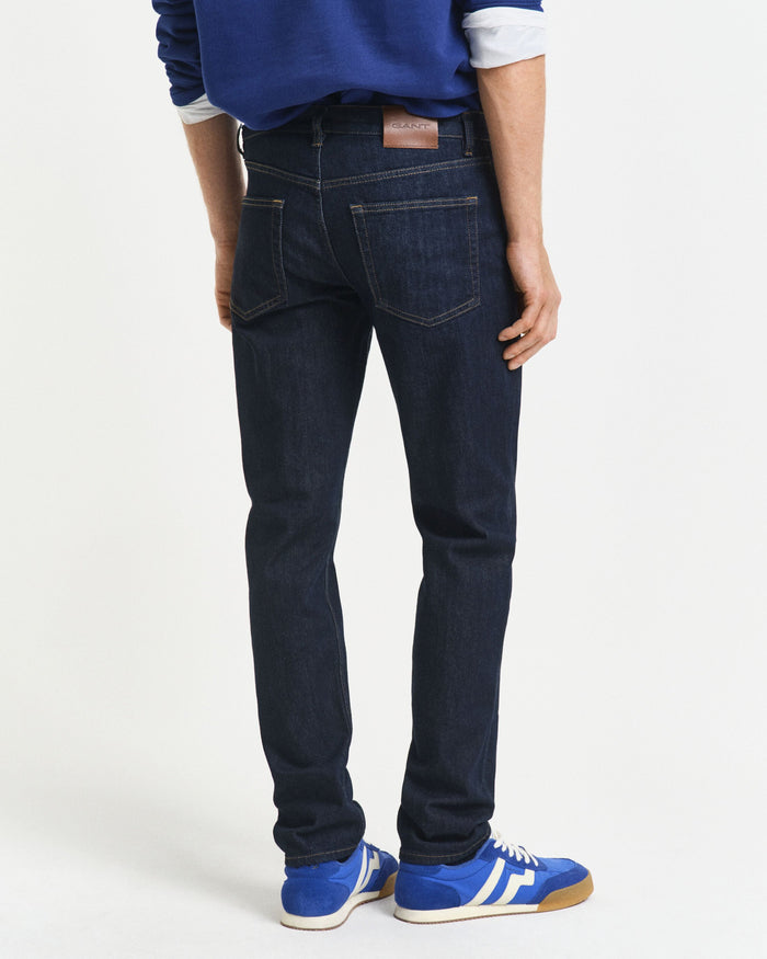 Slim Fit Jeans in Dark Blue