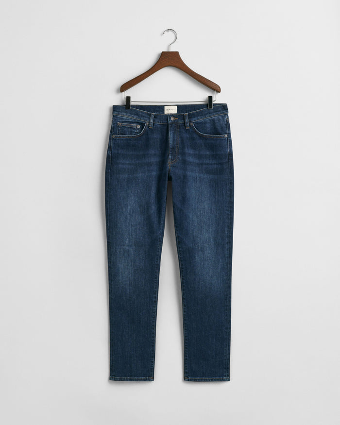 Slim Fit Jeans in Dark Blue
