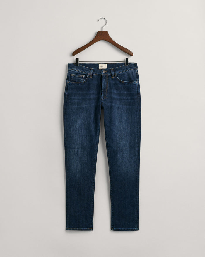Slim Fit Jeans in Dark Blue