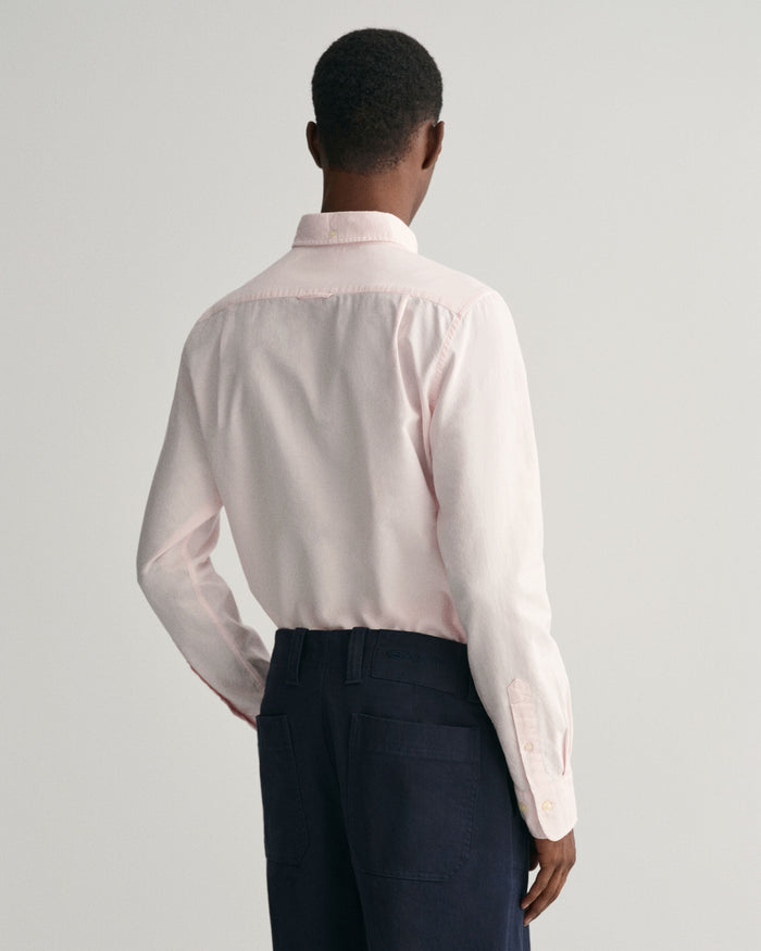 Slim Fit Oxford Shirt in Light Pink
