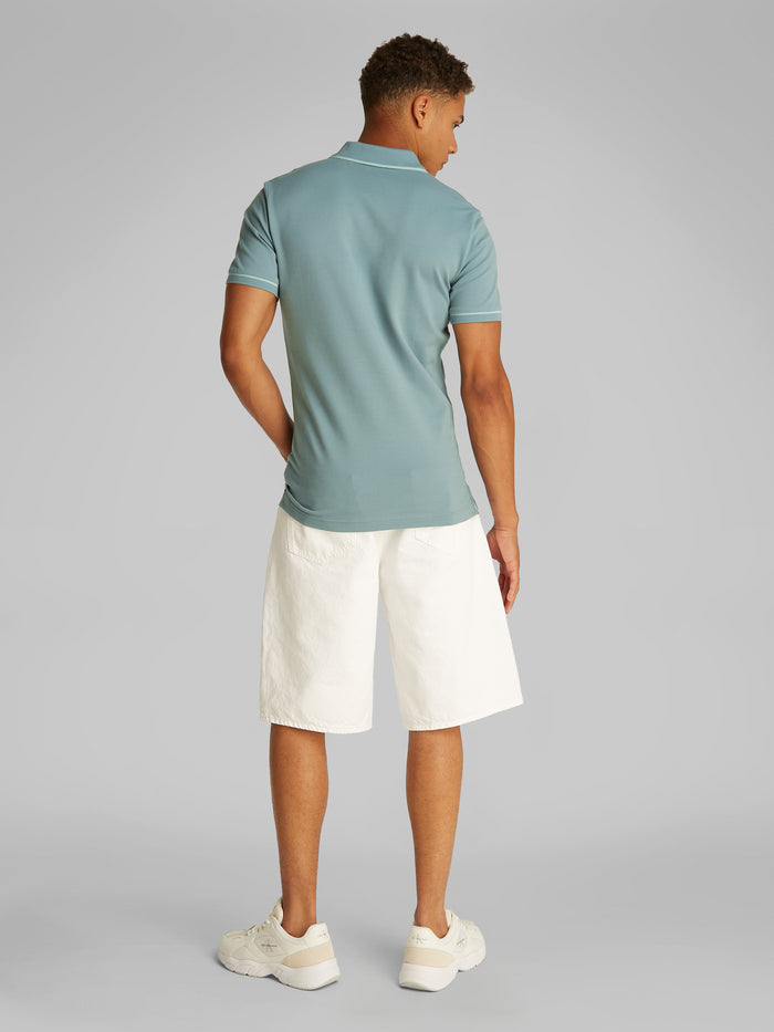 Slim Polo in Trooper