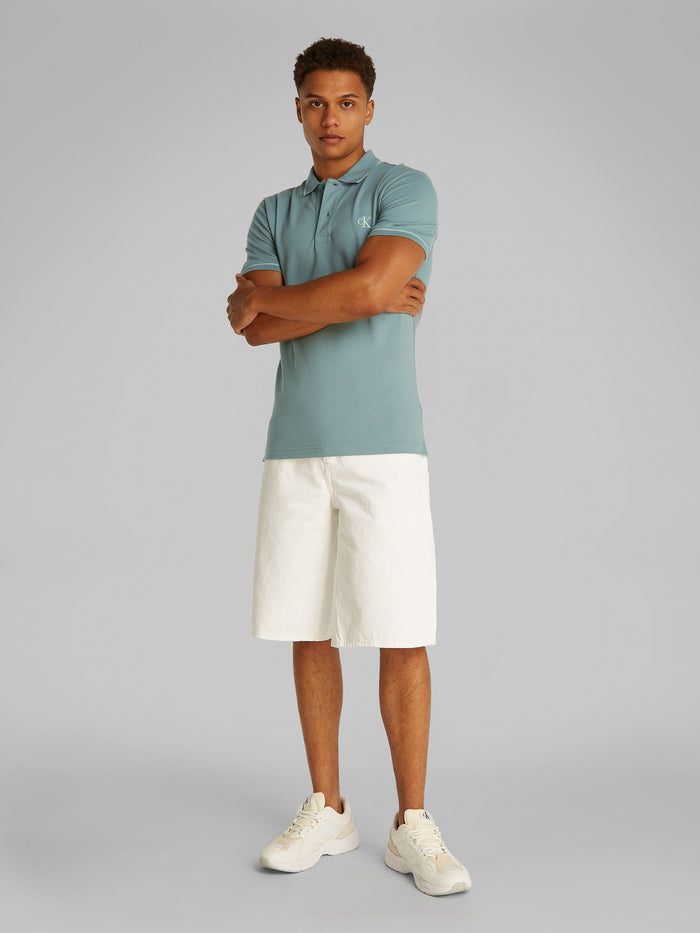 Slim Polo in Trooper