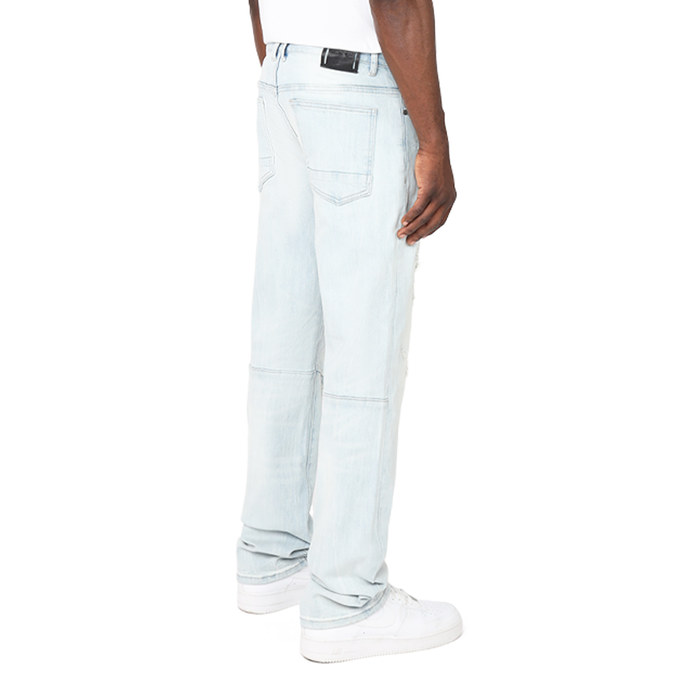 Smoke Rise Vintage Wash denim jeans in Norwell Blue, featuring classic denim fabric and stylish fit.