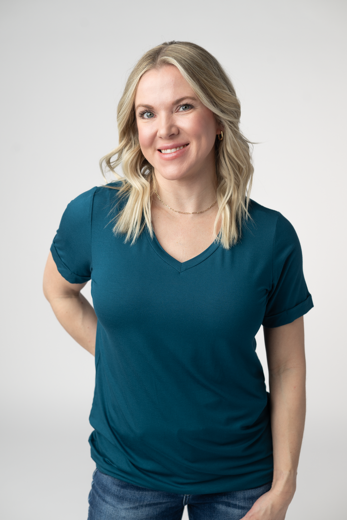 Sophie Top - Teal by Michelle Mae