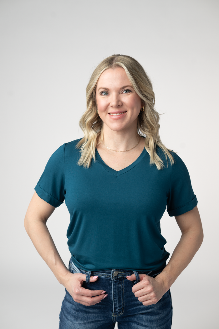Sophie Top - Teal by Michelle Mae