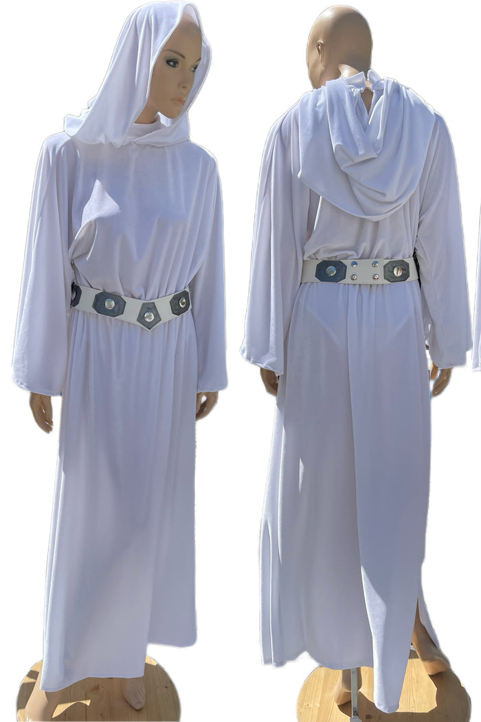 Space Rebel Princess Inspired Cosplay Costume Robe in Velvet with Belt