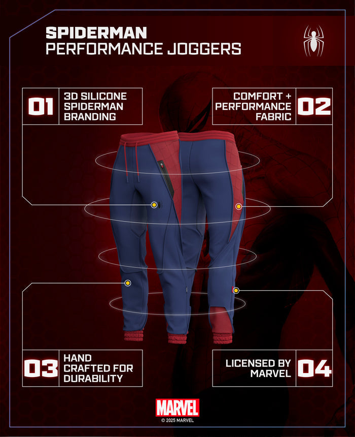 SPIDER-MAN Limited Edition Performance Joggers
