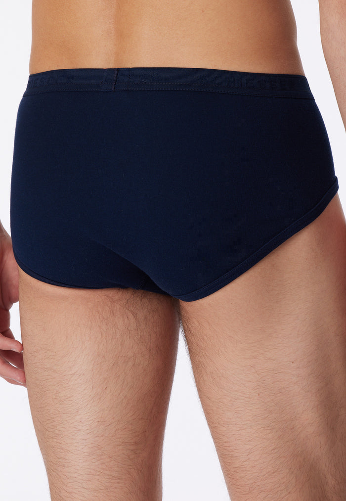 Sport Briefs with Fly in Navy