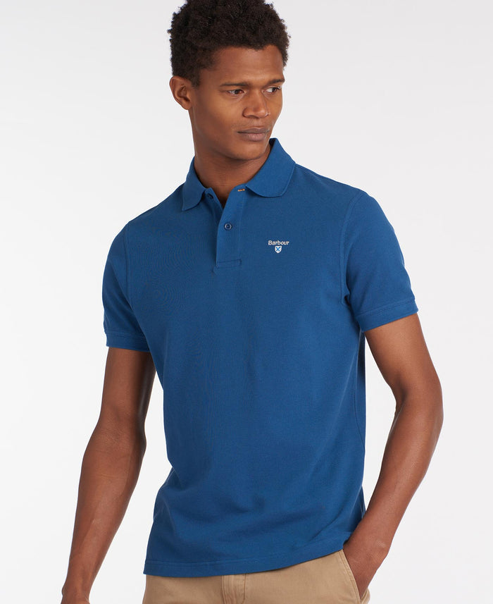 Sports Polo in Deep Blue