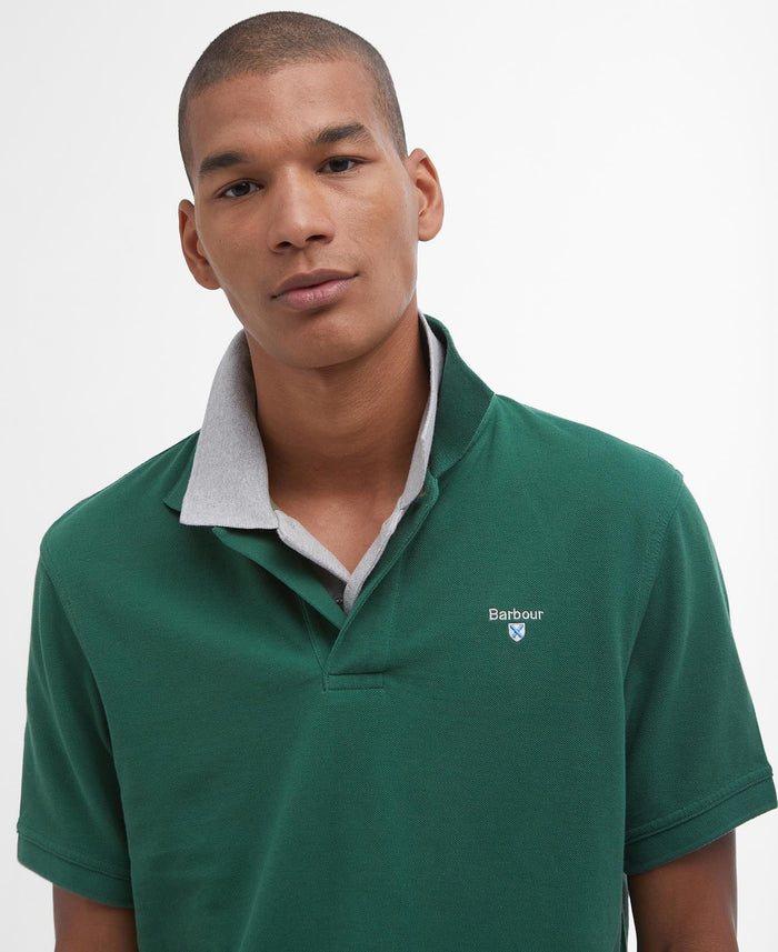 Sports Polo in Green