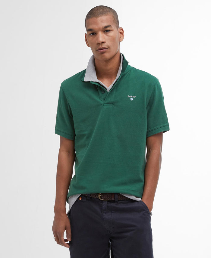 Sports Polo in Green