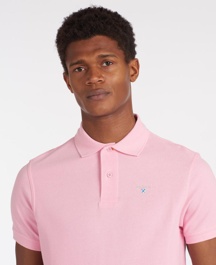 Sports Polo in Pink