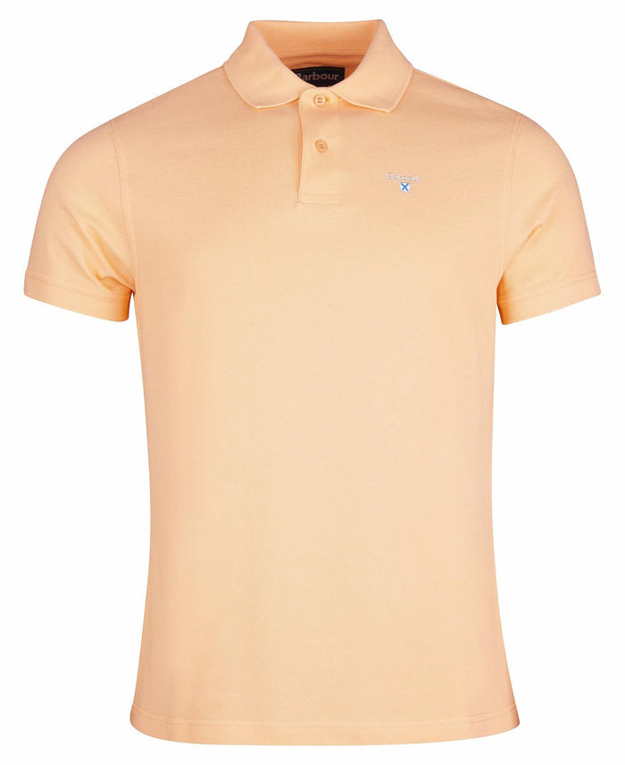 Sports Polo Shirt in Coral