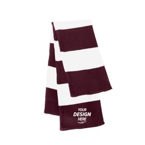 Maroon/ White