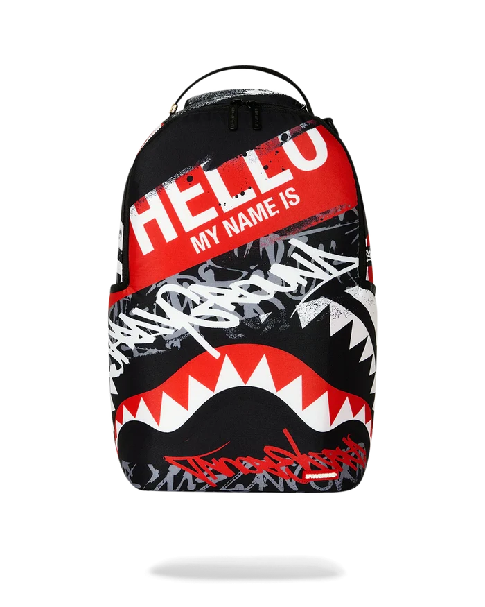 Sprayground Archive Legacy 16th Edition backpack featuring bold design, sturdy straps, and multiple compartments for accessories.