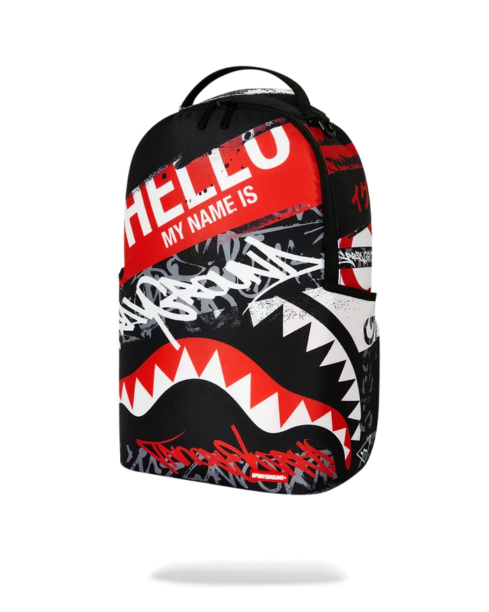 Sprayground Archive Legacy 16th Edition backpack with bold design, multiple compartments, and adjustable straps, accessories for style and storage.