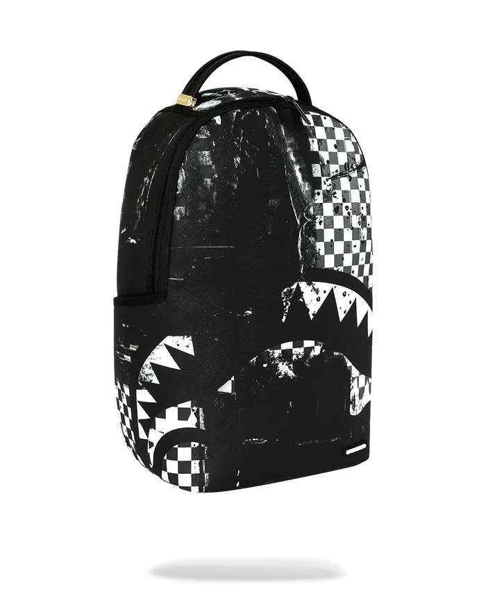 Sprayground Canvas Chaos backpack with bold graphic design, durable fabric, and adjustable straps, perfect for everyday accessories.