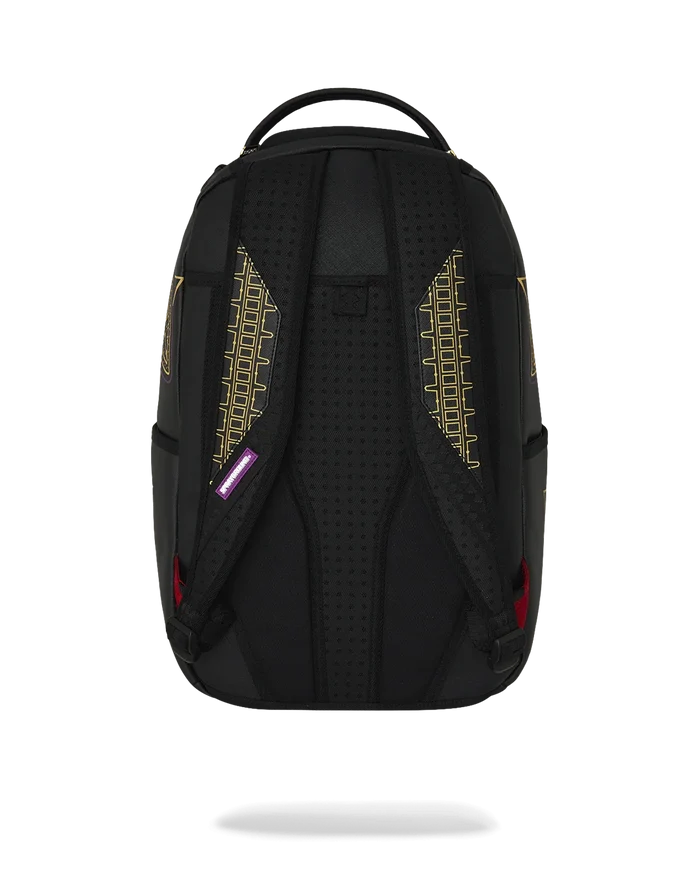 Sprayground Marvel Wakanda Black Panther Shark backpack with bold graphic design and adjustable straps, accessories for fans.