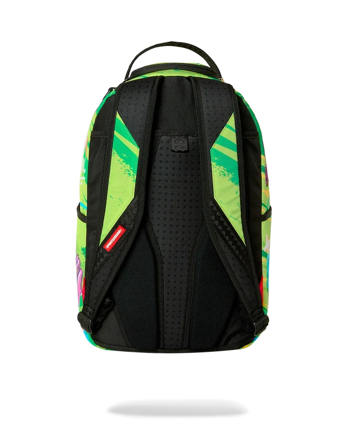 Sprayground Rugrats Susie BFF backpack featuring colorful cartoon character design on durable accessories backpack.