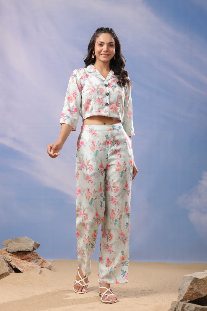 Spring Whisper Cotton Co-ord Set